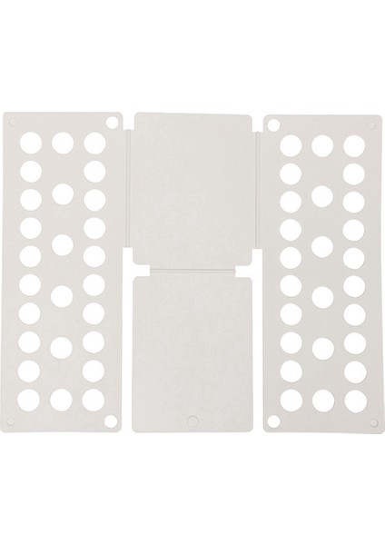 Plastik Giysi Katlama Tahtası Çocuk Çamaşır Klasörü Gömlek Katlama Tahtası Ev Depolama Aracı Çocuk Yetişkinler Beyaz (Yurt Dışından)