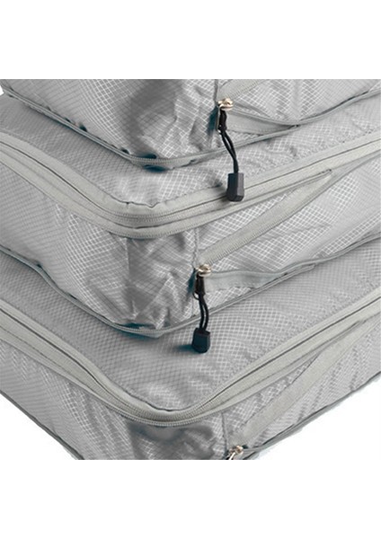 3 Adet Seyahat Saklama Çantası Sıkıştırılabilir Paketleme Taşınabilir Bagaj Düzenleyici Katlanabilir Su Geçirmez Seyahat, Açık Mavi (Yurt Dışından) modelleri