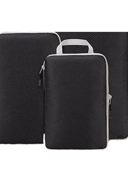 3 Adet Seyahat Saklama Çantası Sıkıştırılabilir Paketleme Taşınabilir Bagaj Düzenleyici Katlanabilir Su Geçirmez Seyahat, Açık Mavi (Yurt Dışından) indirimleri