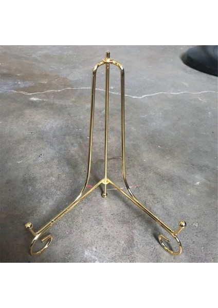 Altın Sergileme Standı El Sanatları Braketi Kitaplık Fotoğraf Kaidesi Kase Tabak Çerçeve Resim Tabak Rafı Şövale Depolama DEKORU-15CM (Yurt Dışından) fırsatları
