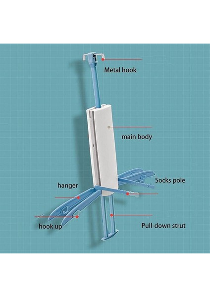 Seyahat Dostu Kurutma Rafı, Yağmurlu Günler Için Klima Altında Taşınabilir Kurutma Rafı, Pembe (Yurt Dışından) fırsatları