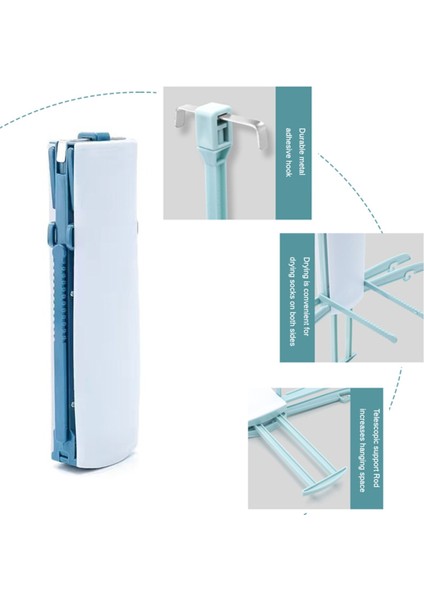 Seyahat Dostu Kurutma Rafı, Yağmurlu Günler Için Klima Altında Taşınabilir Kurutma Rafı, Pembe (Yurt Dışından) indirimleri