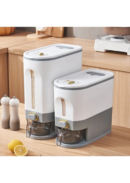 Adet Pirinç Saklama Kutusu, Mühürlü Pirinç Dağıtıcı Kapasiteli Tahıl Saklama Kavanozu, Kova, Evcil Hayvan Maması Kabı, L, Yeşil (Yurt Dışından) indirimleri