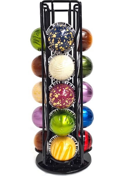 Vertuo Line Kahve Kapsül Pod Tutucu, Kahve Pod Tutucu, Sergileme Standı, 20 Bardak Saklama Düzenleyici, Raf, B (Yurt Dışından)