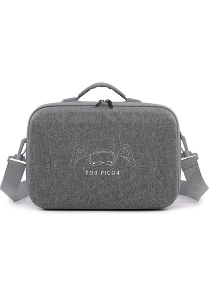 Bkano El Çantası Pıco 4 Vr Kulaklığı Eva Sert Saklama Çantası Kutusu Çapraz Askılı Çanta Seyahat Taşıma Çantası (Yurt Dışından)