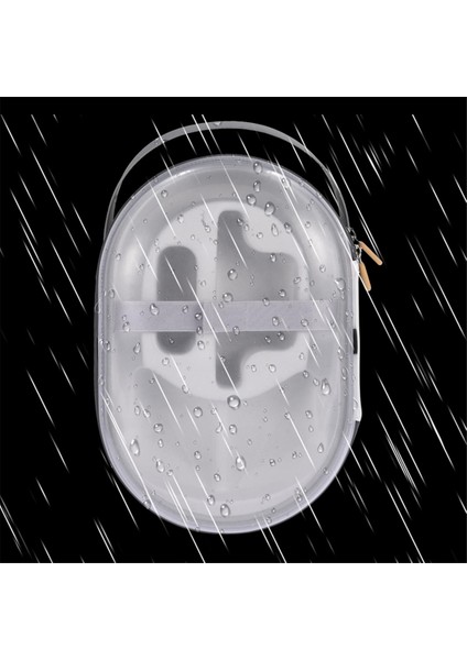 Vision Pro Için Şeffaf Dış Kabuklu Sert Taşıma Çantası, Vr Kulaklık Seyahat Koruyucu Kılıfı, Su Geçirmez (Yurt Dışından) indirimleri