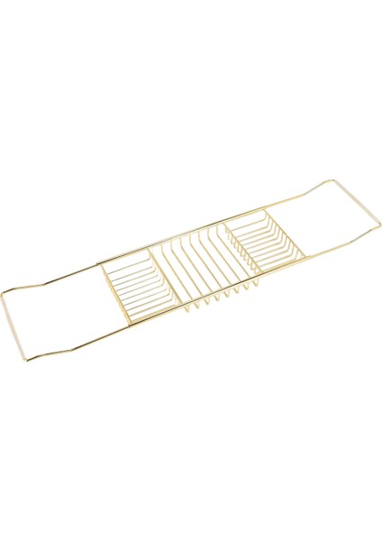 Küvet Standı Çok Fonksiyonlu Teleskopik Kaymaz Raf Banyo Küvet Standı Küvet Cep Telefonu Tutucu Altın (Yurt Dışından) fiyatları