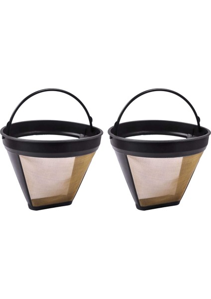 2 Adet Yeniden Kullanılabilir Koni Tarzı Yedek Kahve Filtresi, Makineler ve Bira Makineleri Için Kalıcı Kahve Filtrenizin Yerini Alır (Yurt Dışından)