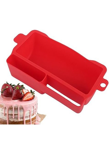 Barbekü Yağ Damlama Tepsisi Yağ Tepsisi, Silikon Izgara Yağı Tahliye Kutusu Gıda Sınıfı Yağ Tutucu ve Saklama Kutusu Toplayıcı, Kırmızı (Yurt Dışından) modelleri