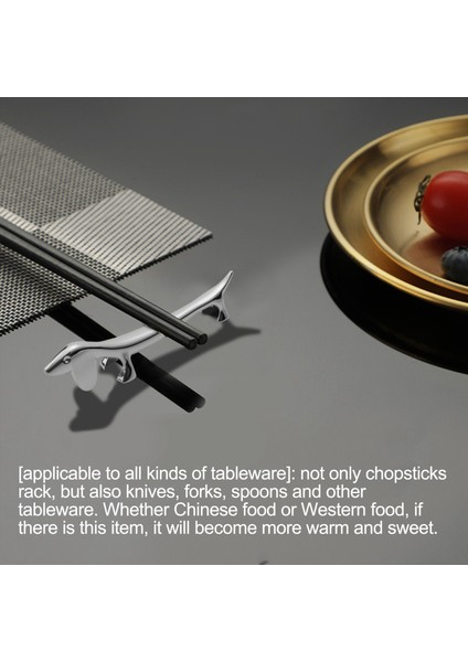 Adet Çubuk Tutucu Küçük Köpek Çubuk Tutucu Dachshund Çinko Alaşımlı Çatal Standı Kaşık Sofra Takımı Raf Tutucu Alet (Yurt Dışından) fırsatları