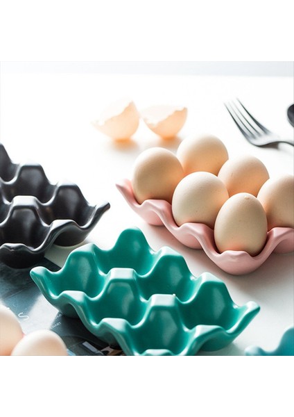 Mutfak Gereçleri Yumurta Tepsisi Yumurta Rafı Ev Seramik Sofra Gereçleri Yumurta Tepsisi Yumurta Tepsisi Yeşil (Yurt Dışından) modelleri