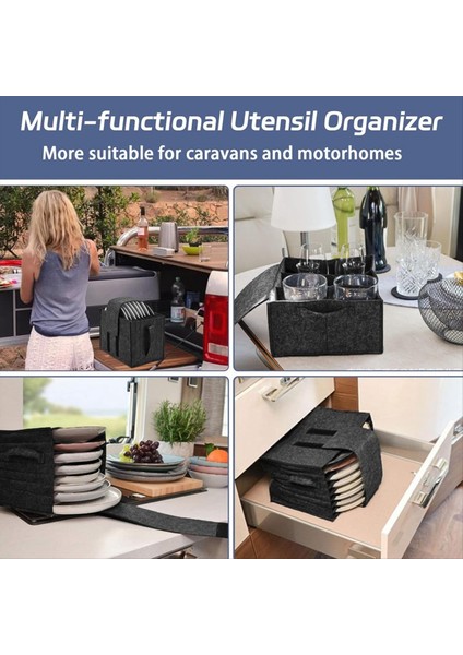 2'li Karavan Plaka Tutucu Seti, Karavan Plaka Tutucu, Keçe Bardak Tutucu, Kamp, Keçe Bardak Tutucu Koyu Gri (Yurt Dışından) fırsatları