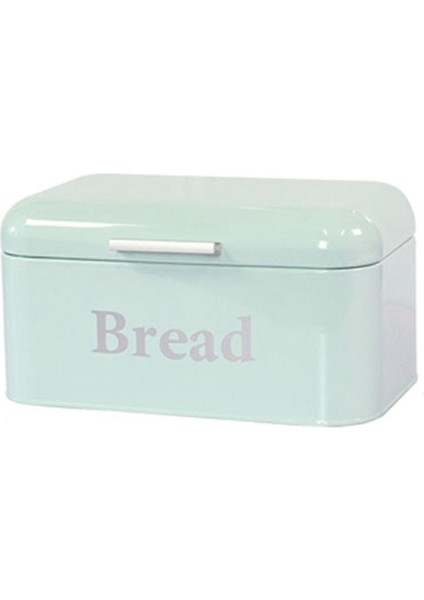 Vintage Ekmek Kutusu Dolap Demir Atıştırmalık Kutusu Masaüstü Kaplama Toz Geçirmez Saklama Kutusu Saklama Kutusu Saklama Kabı Gıda Mutfak Raf Dekoru Mavi (Yurt Dışından)