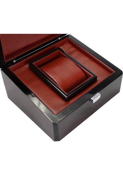 Moda Lüks Siyah Tek Yuvalı Ahşap Saat Kutusu Boya Kutusu Seyahat Mücevher Saat Saklama Vitrin Sergileme Kutusu (Yurt Dışından) modelleri