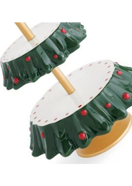 Noel Meyve Tabağı Ağacı Tatlı Masası Yiyecek Dağıtıcısı Tatil Reçine Dekorasyonu Tatlı Masası Sergileme Standı (Yurt Dışından) fiyatları