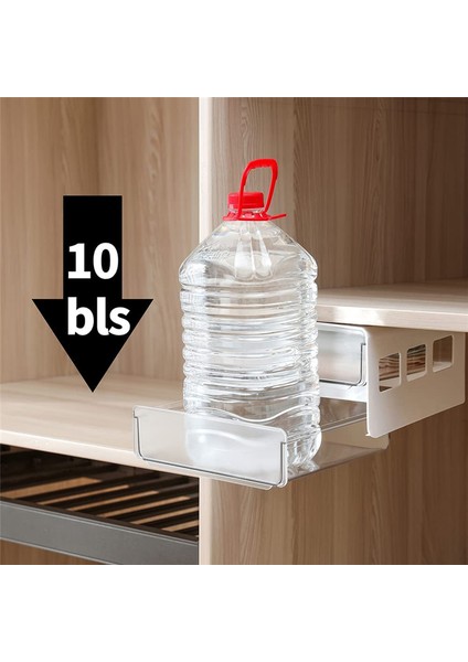 Masa Altı Saklama Çekmecesi Kayar, Gizli Kendinden Yapışkanlı Düzenleyici, 2 Katmanlı Siyah Takılabilir Çekmece Düzenleyici (Yurt Dışından) fırsatları