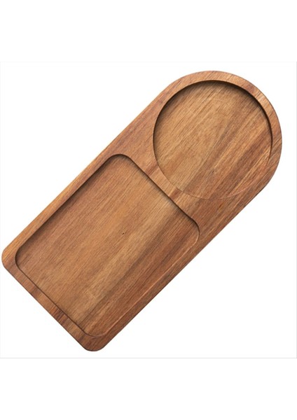 Kahve Tepsisi Ahşap Tabak Kahvaltı Tepsisi Yemek Servisi Misafirperverlik Kahve Takımı Çay Takımı Dekor Masa Dekorasyonu Aksesuarı C (Yurt Dışından) fırsatları