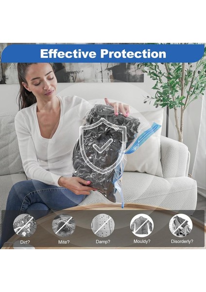 12 Adet Elektrikli Pompalı Seyahat Vakumlu Saklama Poşetleri Bagaj Için Vakumlu Sızdırmazlık Poşetleri Giysiler Için Yerden Tasarruf Sağlayan Çantalar Ab Fişi (Yurt Dışından) indirimleri