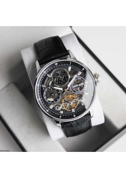 DK332391 Deri Kordonlu Otomatik Erkek Kol Saati fiyatları