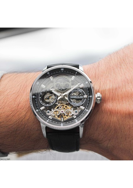 DK332391 Deri Kordonlu Otomatik Erkek Kol Saati indirimleri