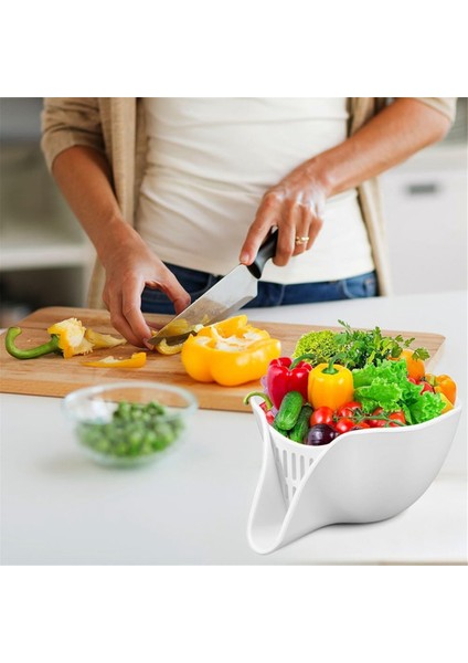 Çok Işlevli Su Filtresi Sepeti, Yiyecekler Için Musluklu Silikon Çok Işlevli Tahliye Sepeti, Süzgeç Tahliye Sepeti (Yurt Dışından) fırsatları