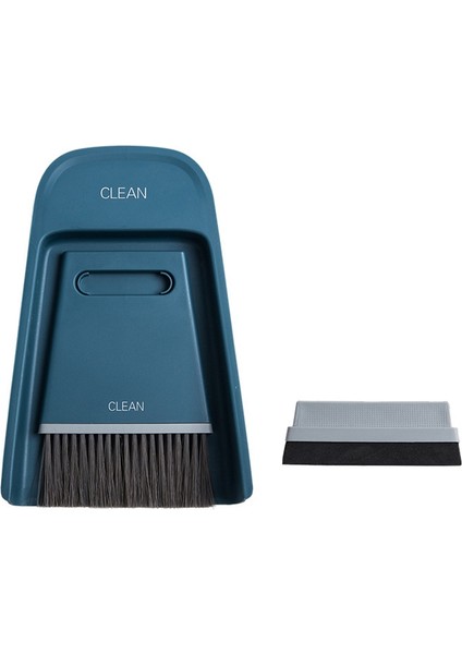 Kahve Öğütücü Toz Temizleme Fırçası Kahve Makinesi Fırçası Mini Tezgah Fırçası Süpürge ve Tozpan Kombinasyonu (A) (Yurt Dışından)