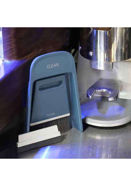 Kahve Öğütücü Toz Temizleme Fırçası Kahve Makinesi Fırçası Mini Tezgah Fırçası Süpürge ve Tozpan Kombinasyonu (A) (Yurt Dışından) fırsatları