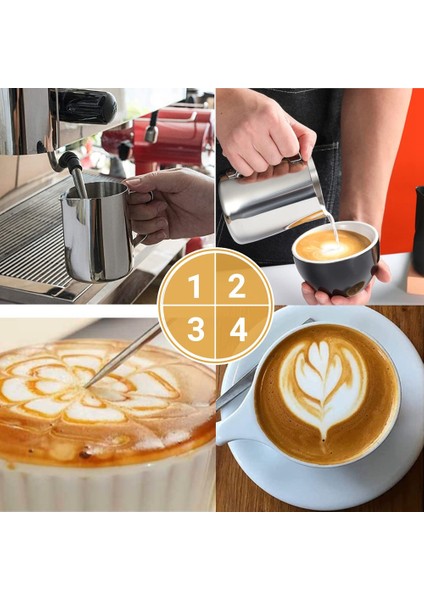 20 OZ/600 ml Paslanmaz Çelik Süt Köpürtücü Fincan Süt Kahve Cappuccino Latte Süt Sürahisi Fincan (Yurt Dışından) indirimleri