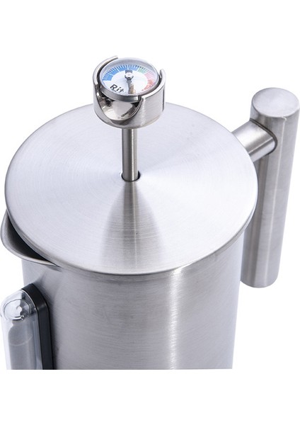 1200 ml Kahve Makinesi 304 Paslanmaz Çelik Kahve Makinesi Çift Duvar Fransız Basın Yalıtımlı Kahve ve Çay Demleme Potu Ev Için (Yurt Dışından) modelleri