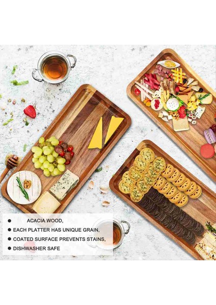 Partiler Için 3 Katlı Cupcake Standı ve Kuleleri Servis Tepsisi, Ahşap Tatlı Masası Sergileme Seti, Dekoratif Katlı Tepsi Dekoru (Yurt Dışından) indirimleri