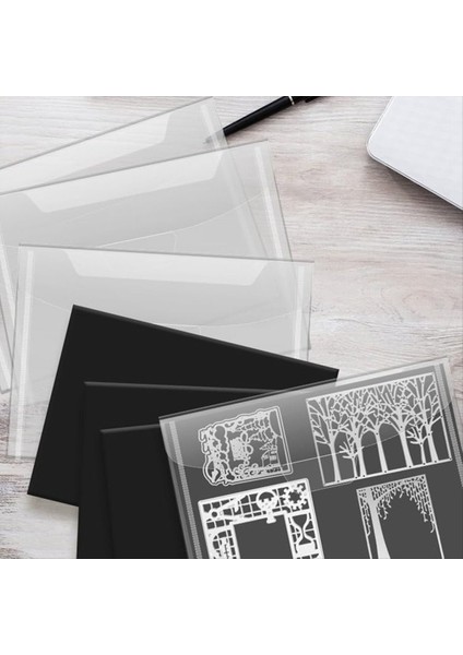 10 Adet Damga ve Kalıp Kesim Saklama Çantası, 10 Kauçuk Manyetik Levha, Kesme Kalıpları Şablonu Için Yeniden Kapatılabilir Kesim (Yurt Dışından) fırsatları