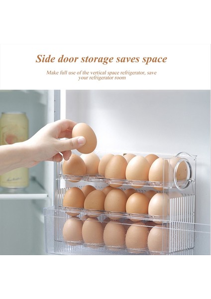 Buzdolabı Yumurta Rafı, Kapaklı Buzdolabı Kapısı Yumurta Saklama Rafı Tepsisi, Yerden Tasarruf Sağlayan Yumurta Saklama Kutusu Rafı, Yeşil (Yurt Dışından) fiyatları