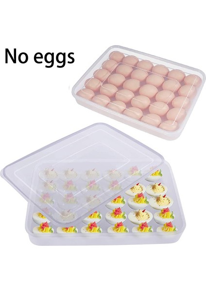Yumurta Kabı, Kapaklı Buzdolabı Şeytan Yumurta Tepsisi Taşıyıcısı 60 Yumurta Için - Plastik Buzdolabında Istiflenebilir Taşınabilir 2'li Paket (Yurt Dışından) fiyatları
