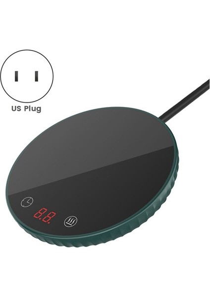 Termostatlı Bardak Dijital Ekranlı Isıtma Yalıtımlı Kahve Altlığı Seramik Isıtma Pedi Isıtma Bardak Tabanı (Abd Fişi) (Yurt Dışından) fırsatları