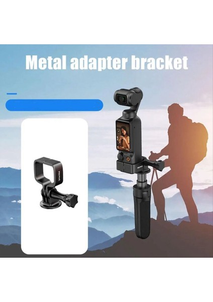 Djı Osmo Pocket 3 Metal Çerçeve Adaptör Braketi Uzatma Adaptörü Gimbal Gimbal Kamera Montaj Braketi Için Uygundur (Yurt Dışından) modelleri