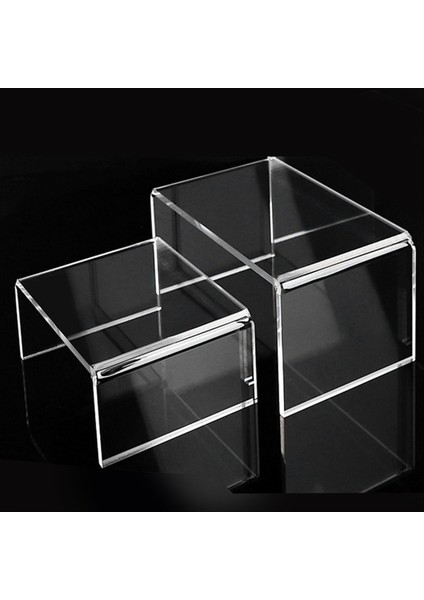 Akrilik Şeffaf U Şeklinde Saklama Rafı Akrilik Ayakkabı Rafı Bölücü Masaüstü Kozmetik Sergileme Rafı A (Yurt Dışından) fiyatları