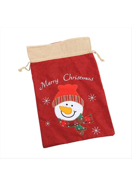 Noel Çuvalı ve Hediye Çantaları, Noel Baba Noel Çantası, Noel Için Hediye Çantası, Bağcıklı Noel Baba Çuvalı, Noel Çuvalı B (Yurt Dışından)