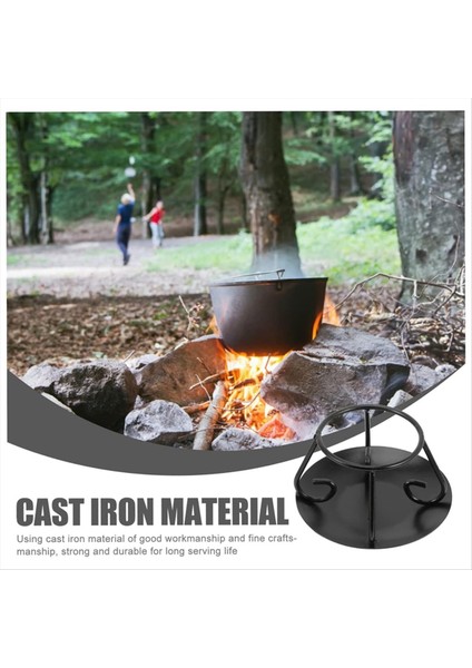 Tutucu Sıcak Tencere Altlığı Açık Ateş Üçayak Leke Çay Ocağı Isıtıcı Kazan Tencere Braketi Çaydanlık Isıtıcı Brülör Halka Standı (Yurt Dışından) fırsatları