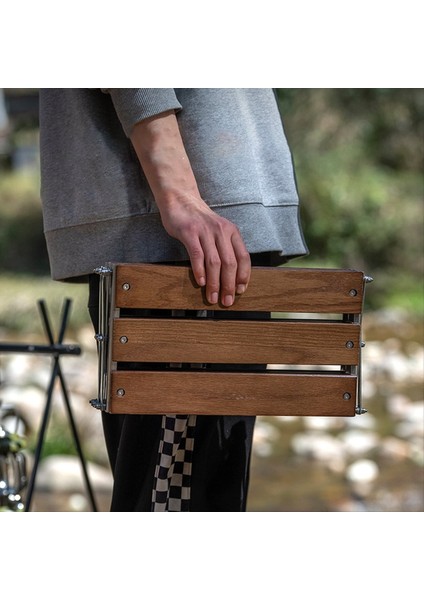 Açık Hava Kamp Rafı Taşınabilir 3 Katlı Raf Kolay Taşınabilir Katlanabilir Piknik Kamp Barbekü Katlanabilir Masa (Yurt Dışından) fırsatları