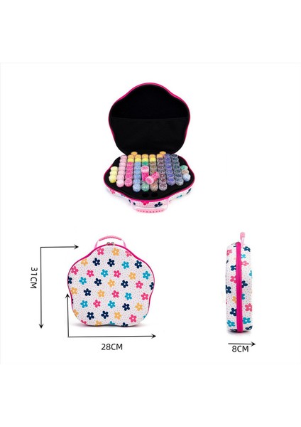 Elmas Boyama Saklama Kapları, Darbeye Dayanıklı, Elmas Boyama Aksesuarlarıyla Birlikte Taşınabilir Elmas Sanat Düzenleyici Yuvaları (Yurt Dışından) modelleri