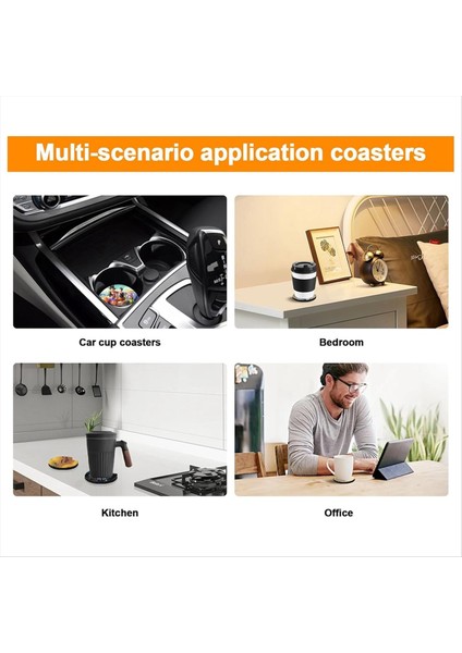 Süblimasyon Araba Altlığı Boş Seti, 50 Adet 2,75 Inç Süblimasyon Bardak Altlığı, 25 Adet Kendinden Yapışkanlı Poşet ve 25 Adet Araba Altlığı Kartı (Yurt Dışından) indirimleri