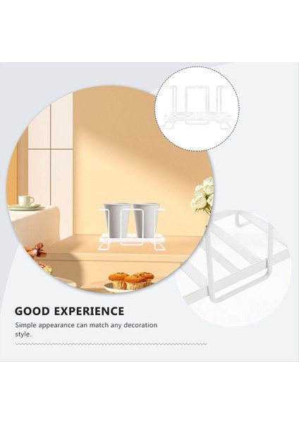 Kağıt Bardak Saklama Rafı Tek Kullanımlık Kahve Kupası Tutucu Bardak Aksesuarı Ev Tipi Bardak Tutucu Kağıt Bardak Saklama Tutucu-B (Yurt Dışından) fiyatları