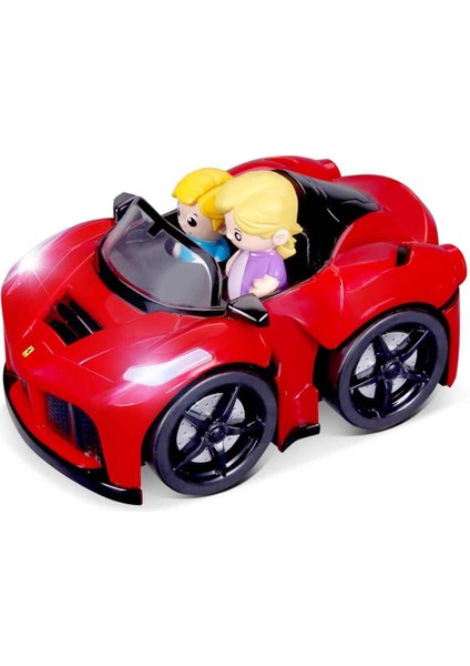 Sesli ve Işıklı Ferrari Zıplayan Figürlü Araba - Kırmızı fırsatları