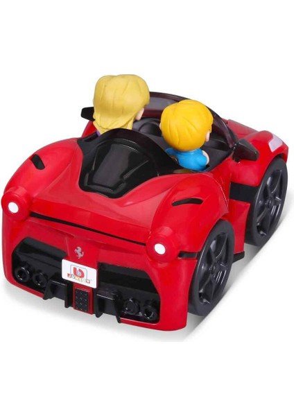 Sesli ve Işıklı Ferrari Zıplayan Figürlü Araba - Kırmızı indirimleri