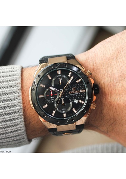 RWA147296 Deri Kordonlu Erkek Kol Saati