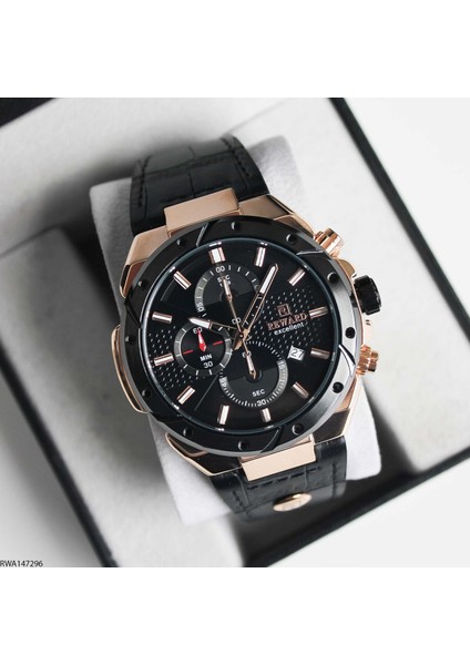 RWA147296 Deri Kordonlu Erkek Kol Saati fırsatları