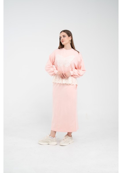 Dantel Detaylı İkili Takım K8068 fiyatları