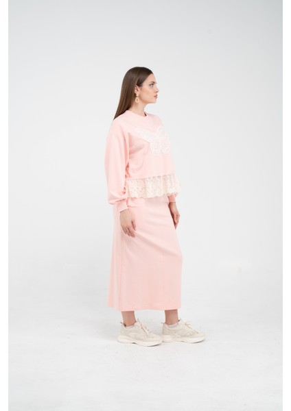 Dantel Detaylı İkili Takım K8068 indirimleri