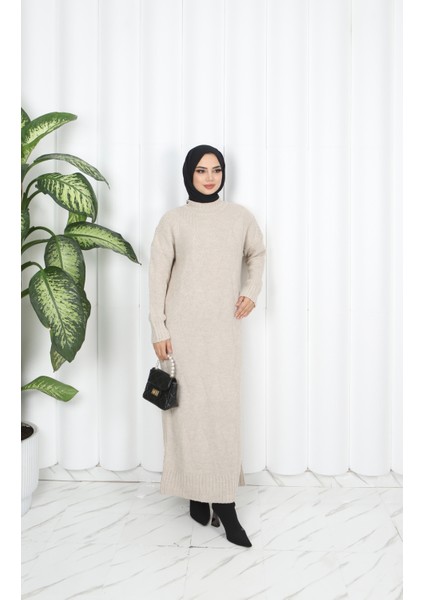 Baklava Desenli Triko Elbise fiyatları