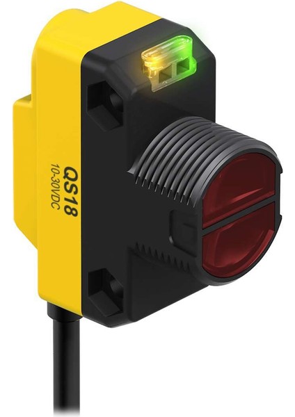 Banner QS18VP6DQ5 Fotoelektrik Sensör – QS18 Serisi, 450 mm Algılama Mesafesi